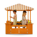 4-in-1 Wooden Mud Kitchen & Play Station