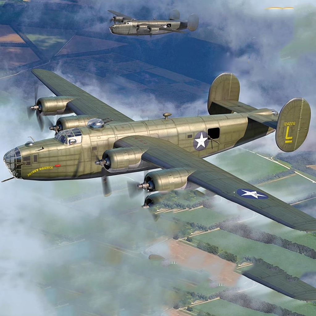 1/48 Scale B-24D Bomber Model Kit