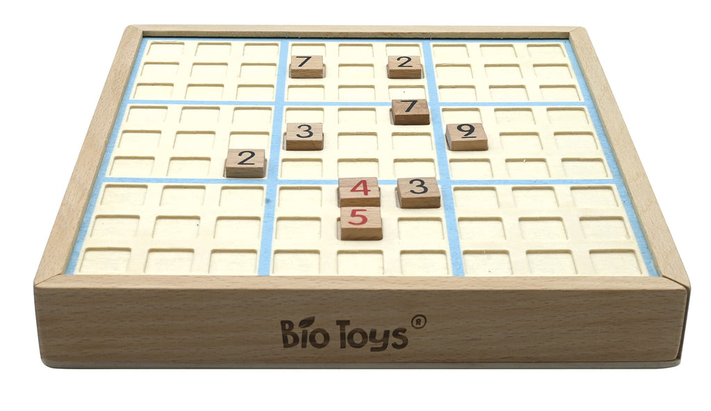 Wooden Sudoku Puzzle Game Set