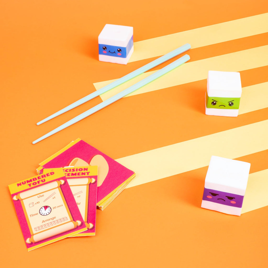 Tofu Chopstick Challenge Party Game Set