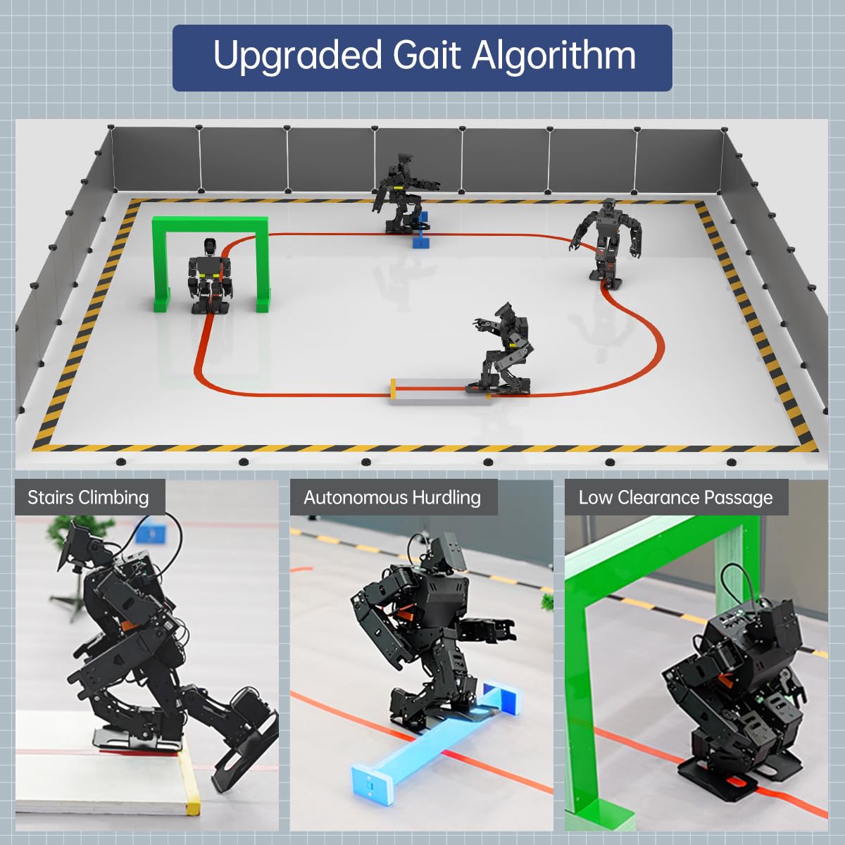 24-DOF AI Humanoid Robot for Raspberry Pi 5