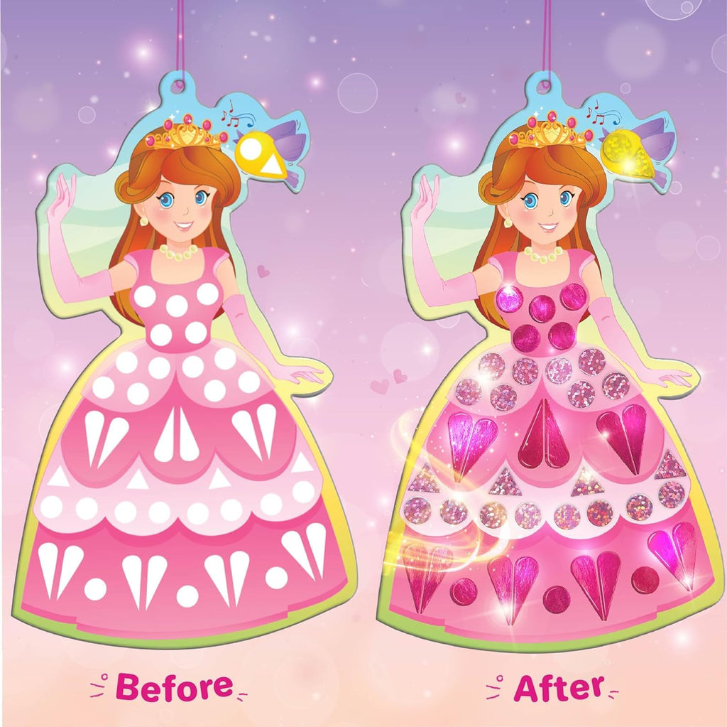 Princess Window Art & Mosaic Craft Kit