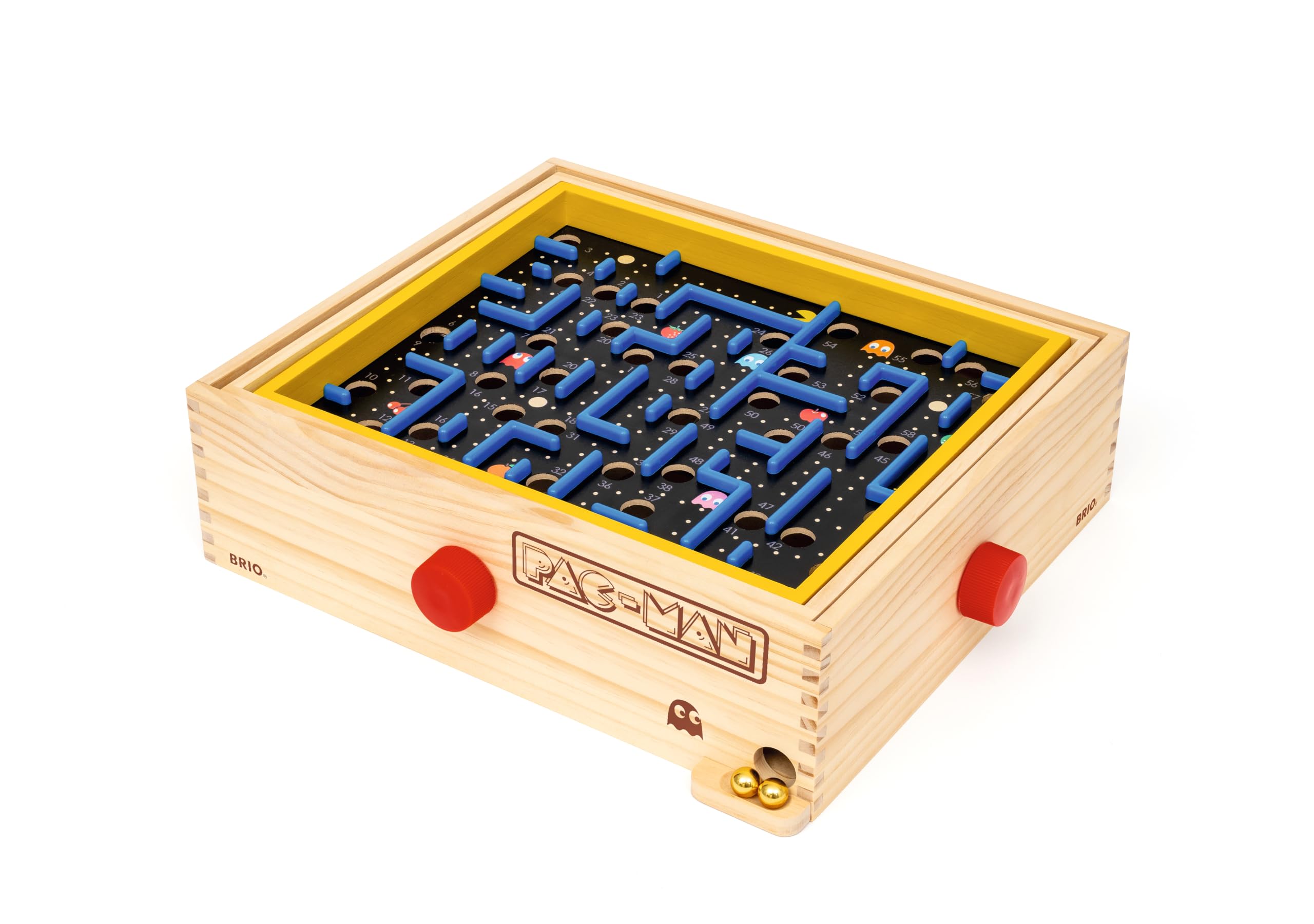 Wooden PAC-Man Labyrinth Game for Kids