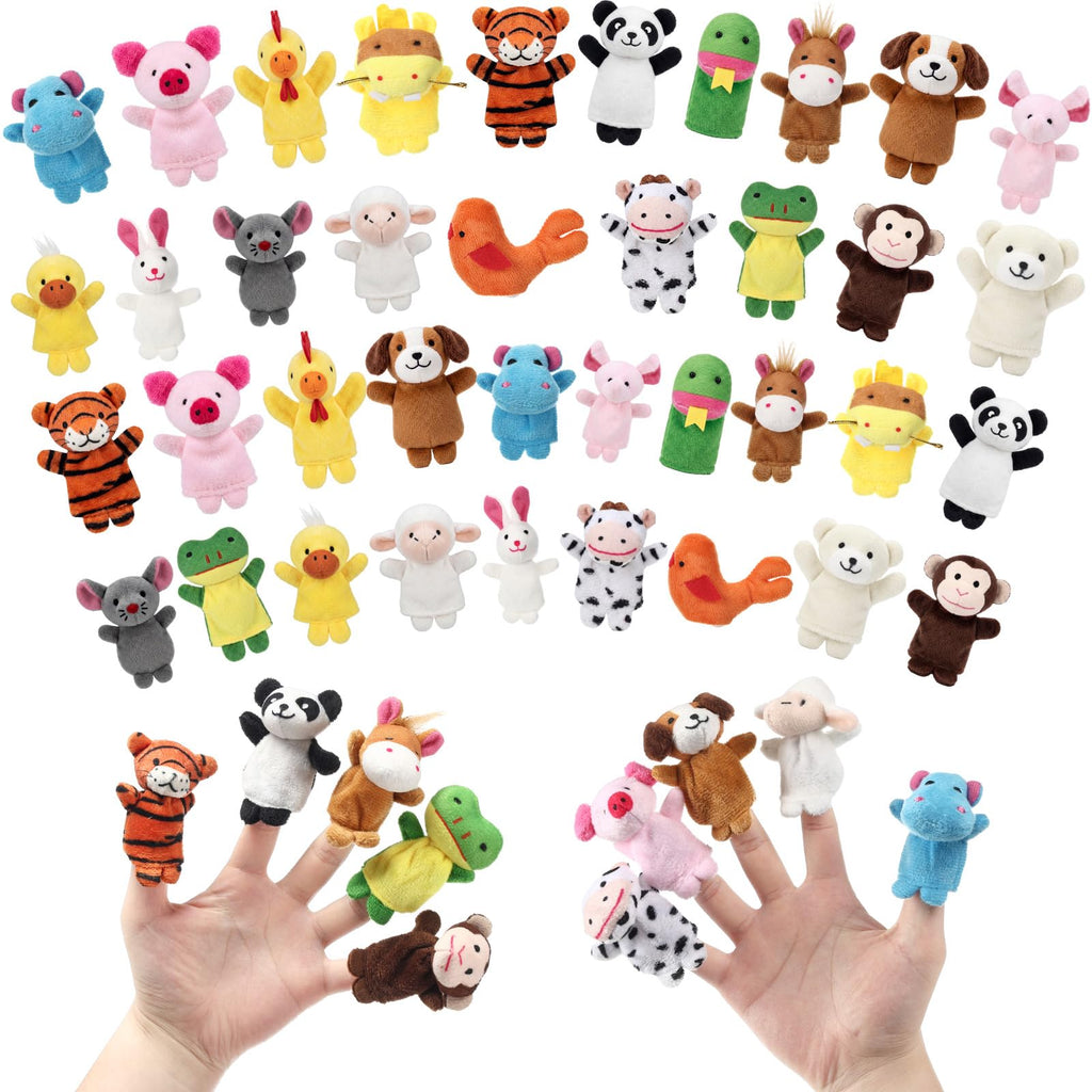 29-Piece Animal Finger Puppet Set