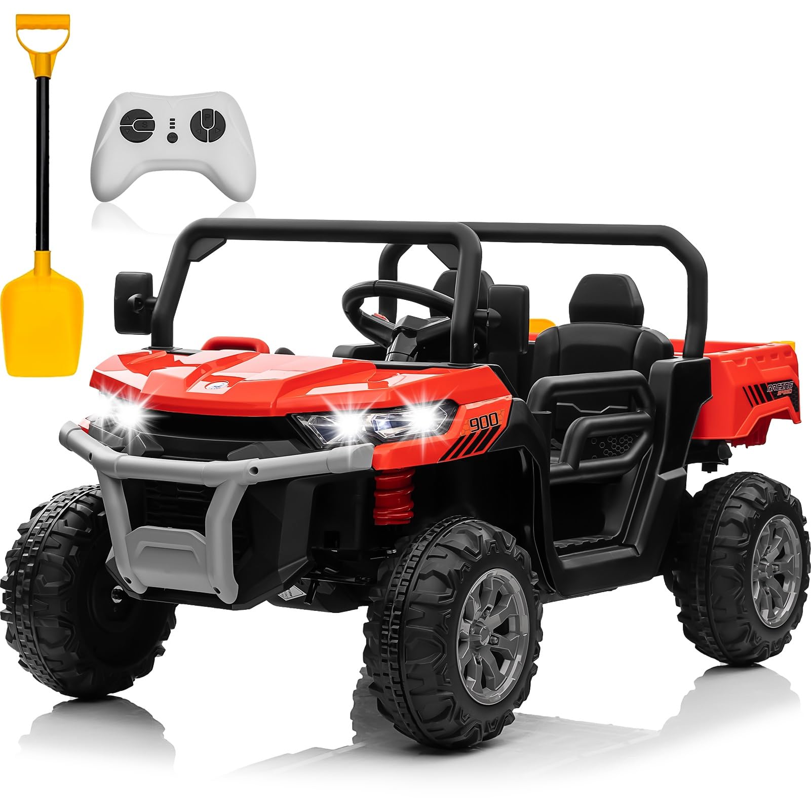 24V 2-Seater Ride-On Dump Truck with Remote Control