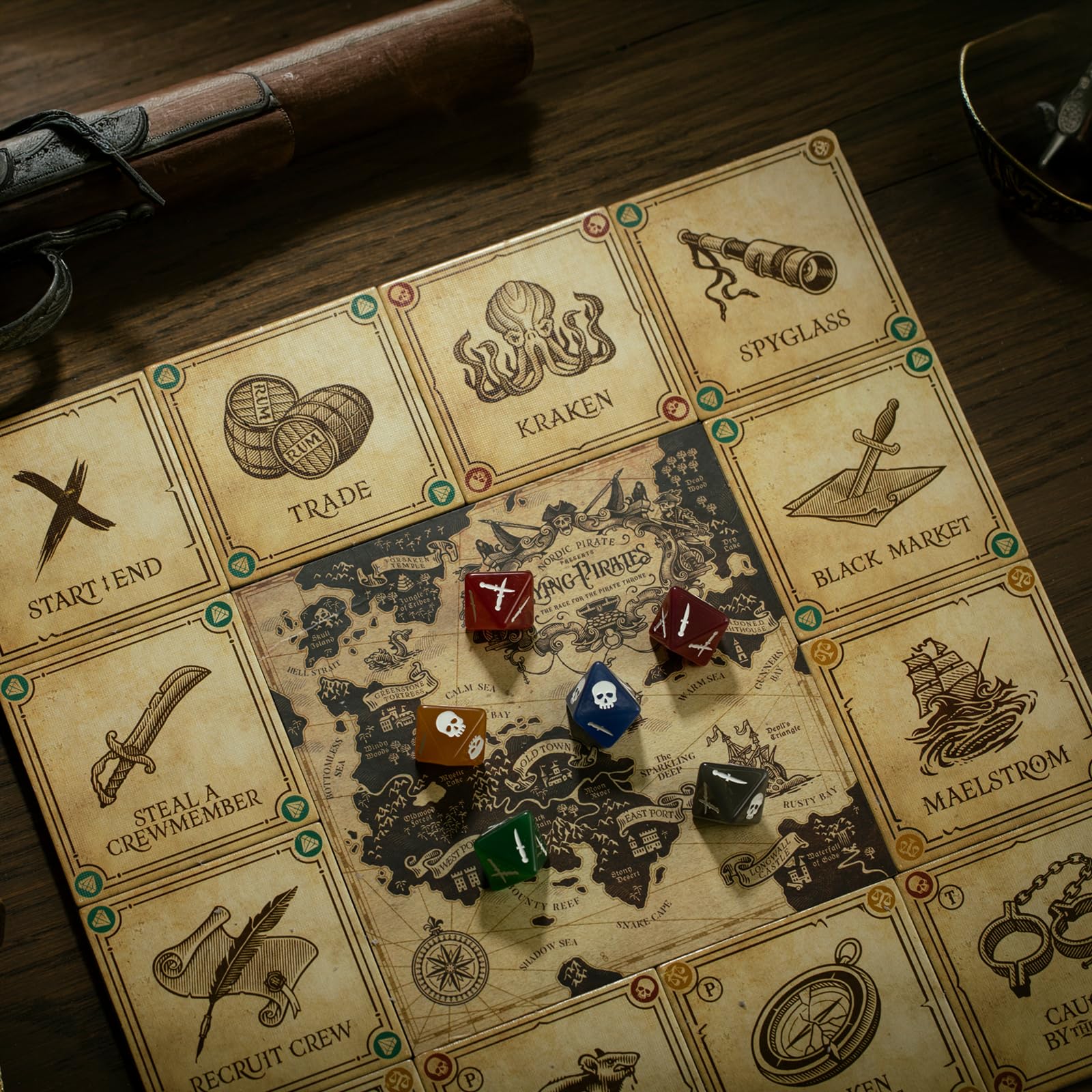 Lying Pirates Board Game