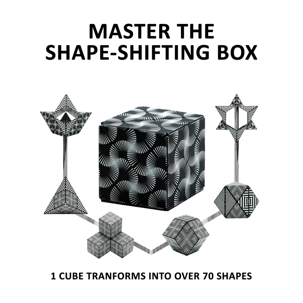 Magnetic Shape-Shifting Puzzle Cube Bundle
