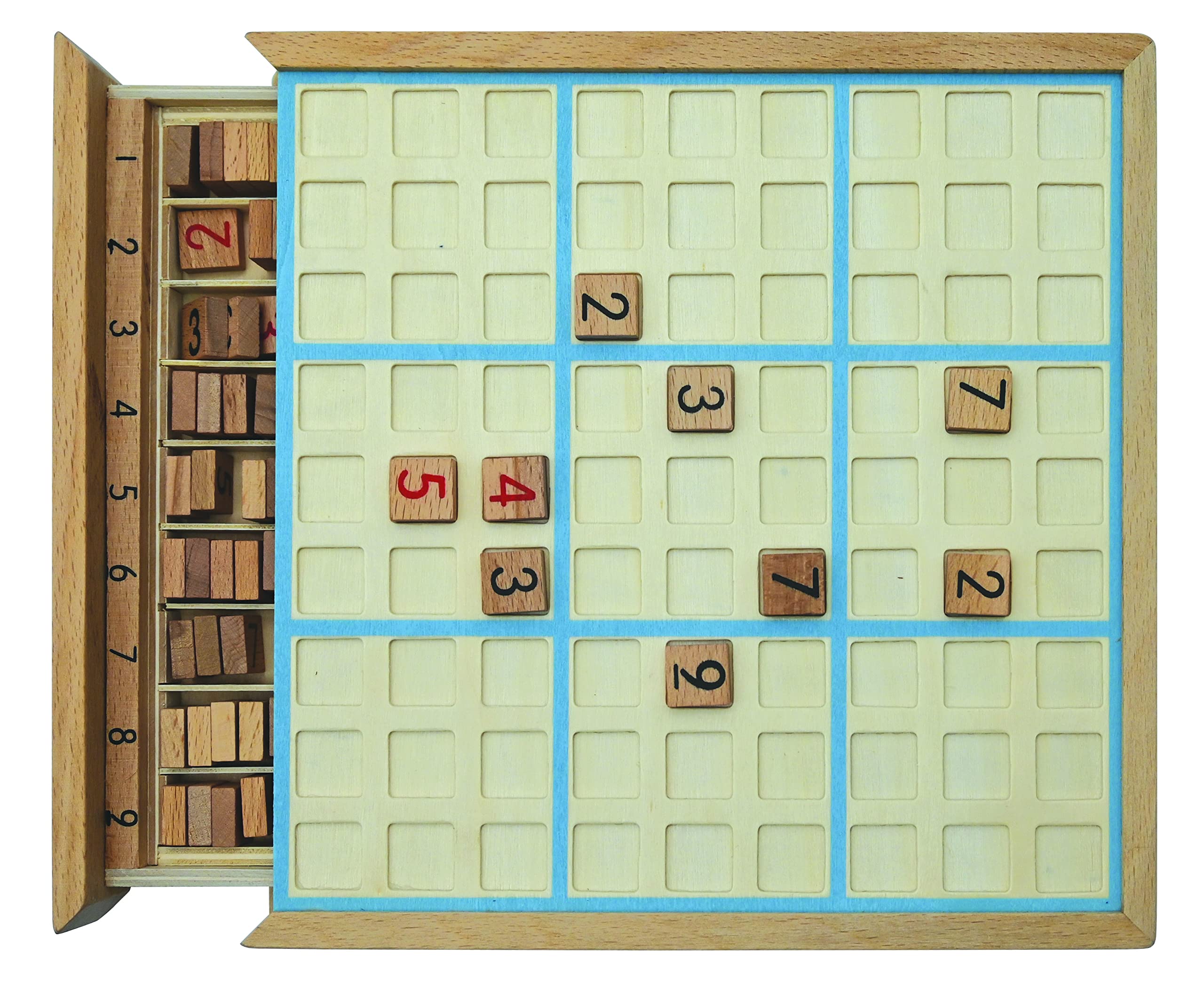 Wooden Sudoku Puzzle Game Set