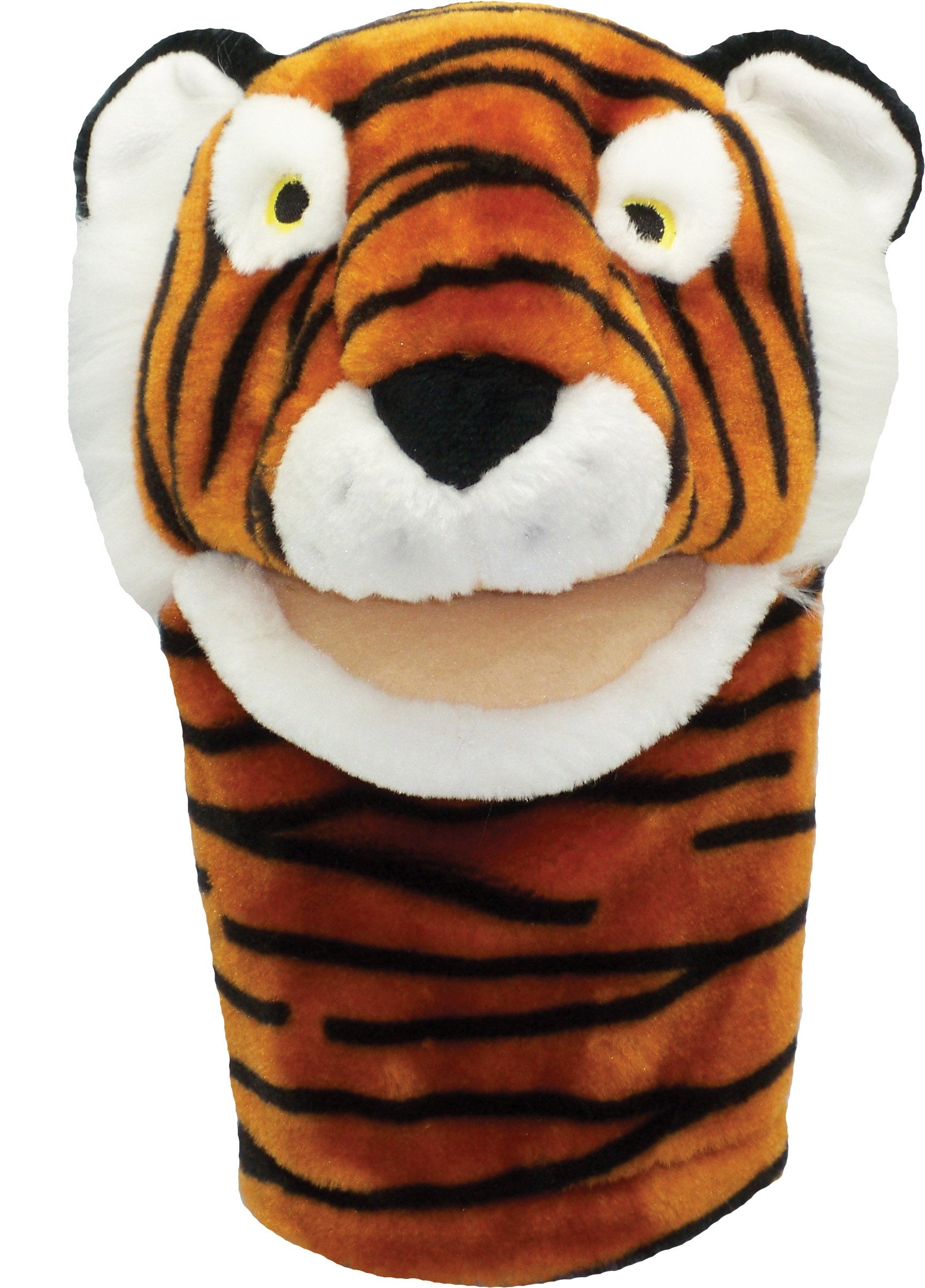 Get Ready Kids BigMouth Animal Hand Puppets - Set of 10 Plush Toys