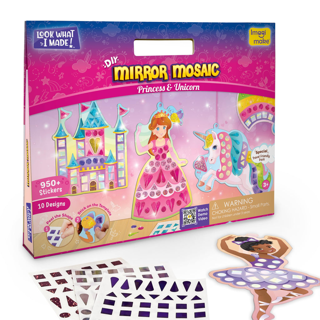 Princess Window Art & Mosaic Craft Kit