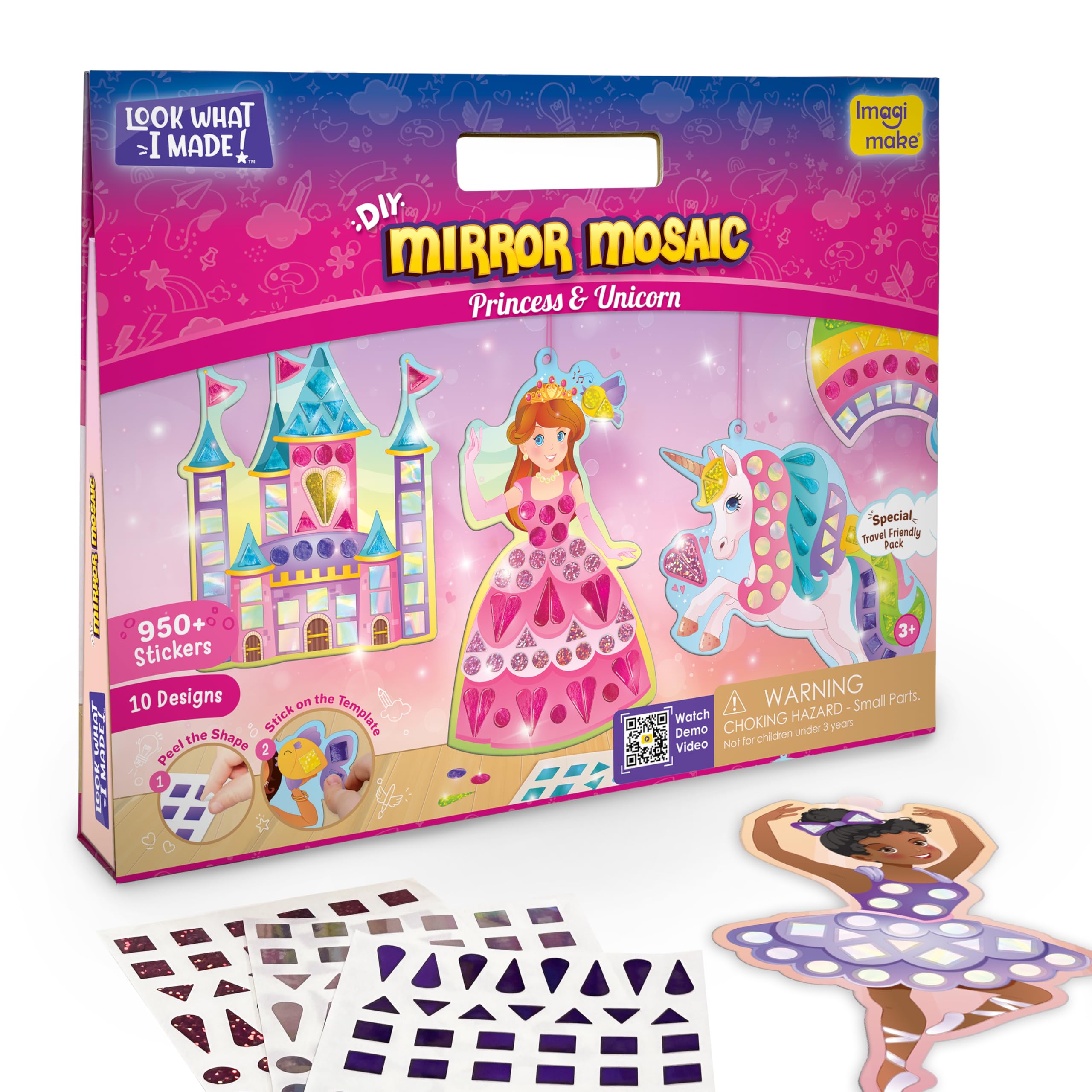 Princess Window Art & Mosaic Craft Kit