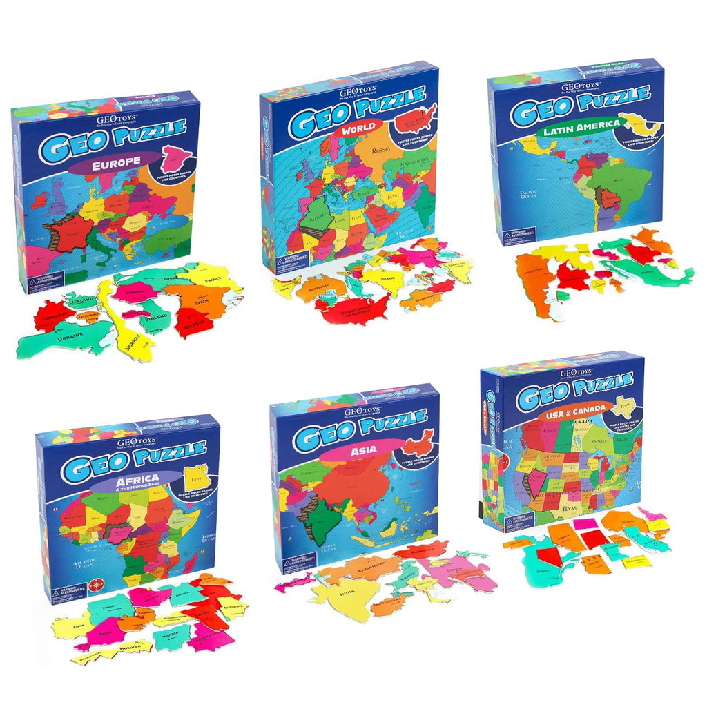 Geography Jumbo Jigsaw Puzzle for Kids