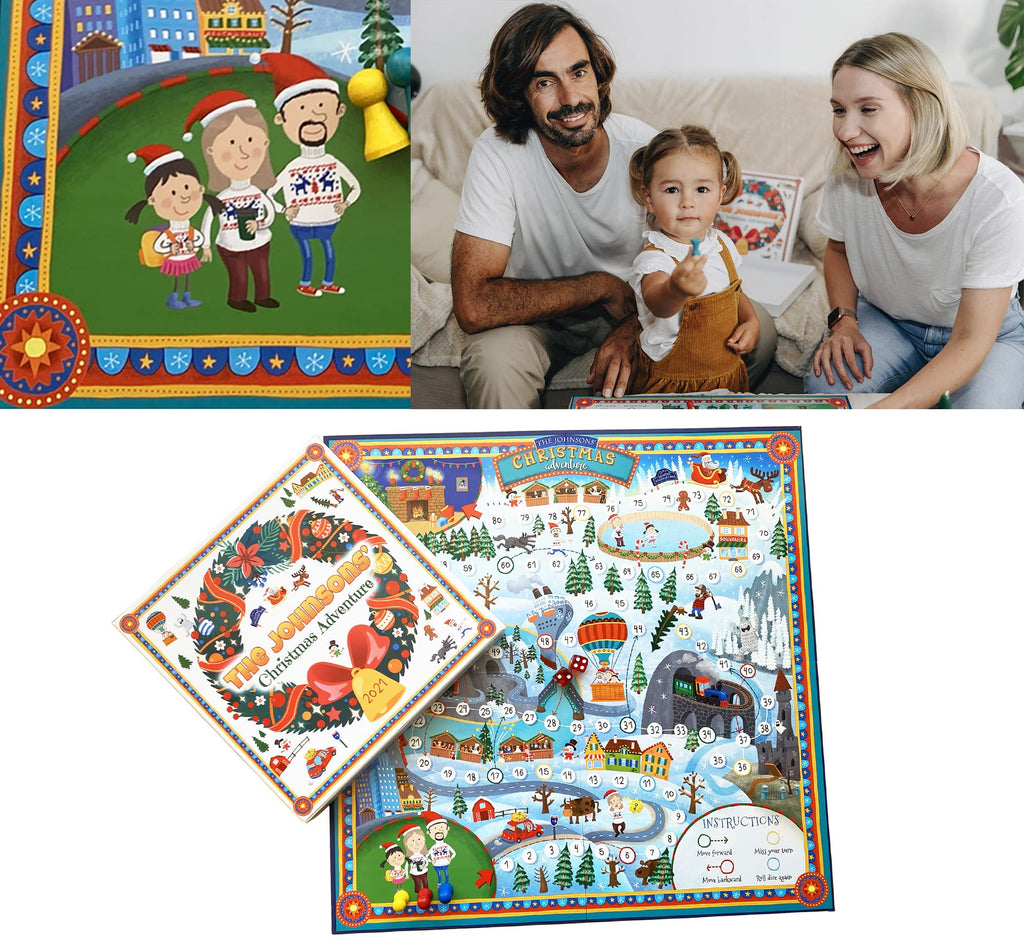 Personalized Family Board Game Set