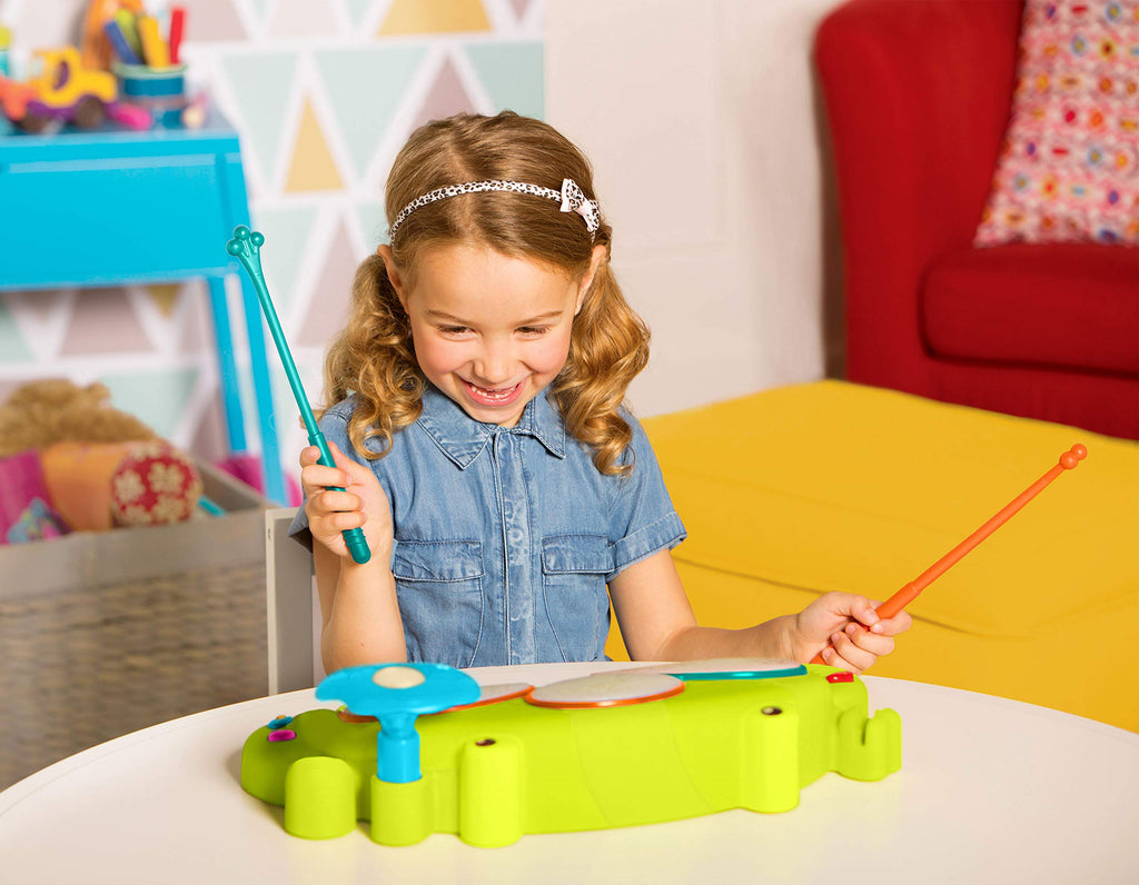 Light-Up Musical Drum Set for Toddlers