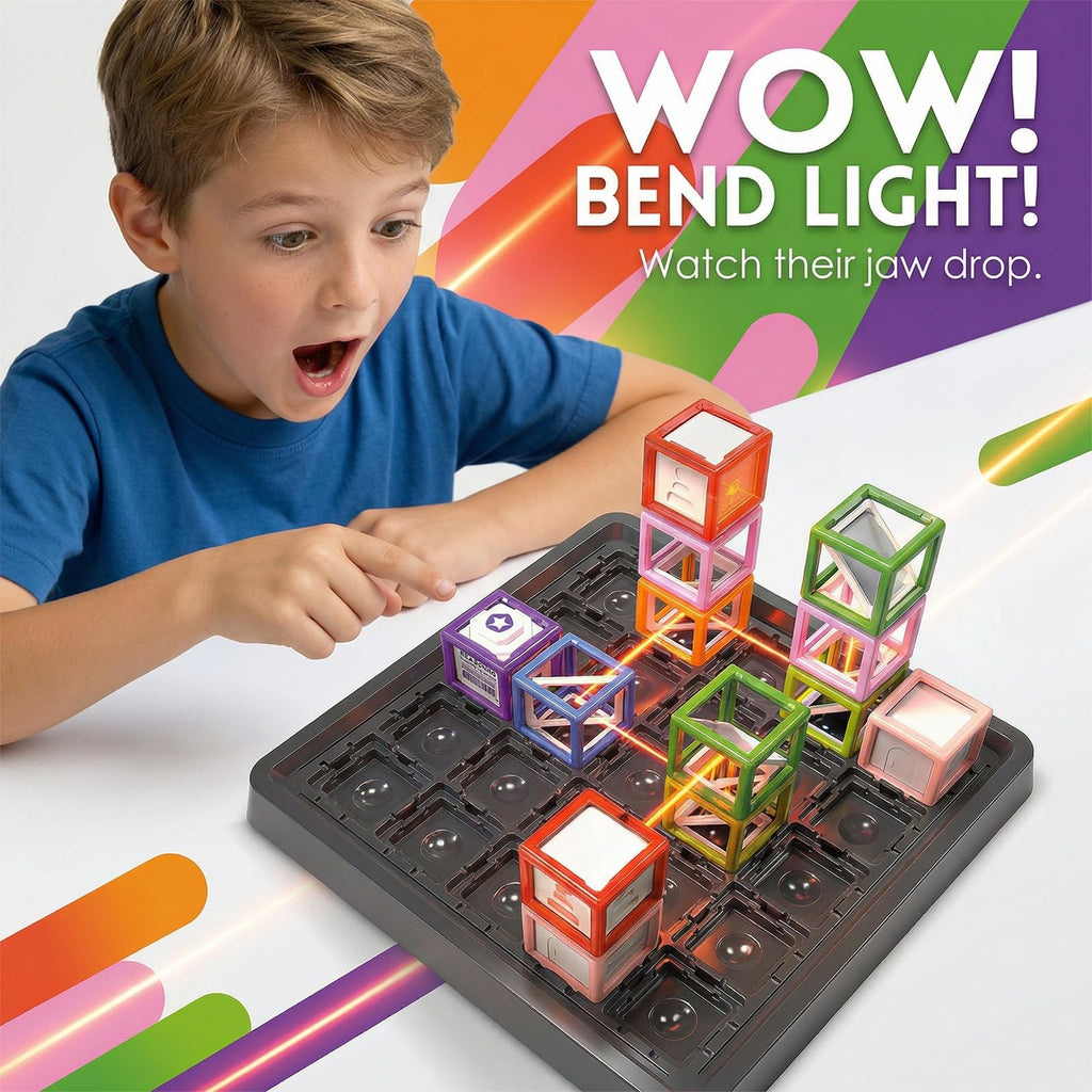 Laser Maze Logic Puzzle Game - 37 Pieces
