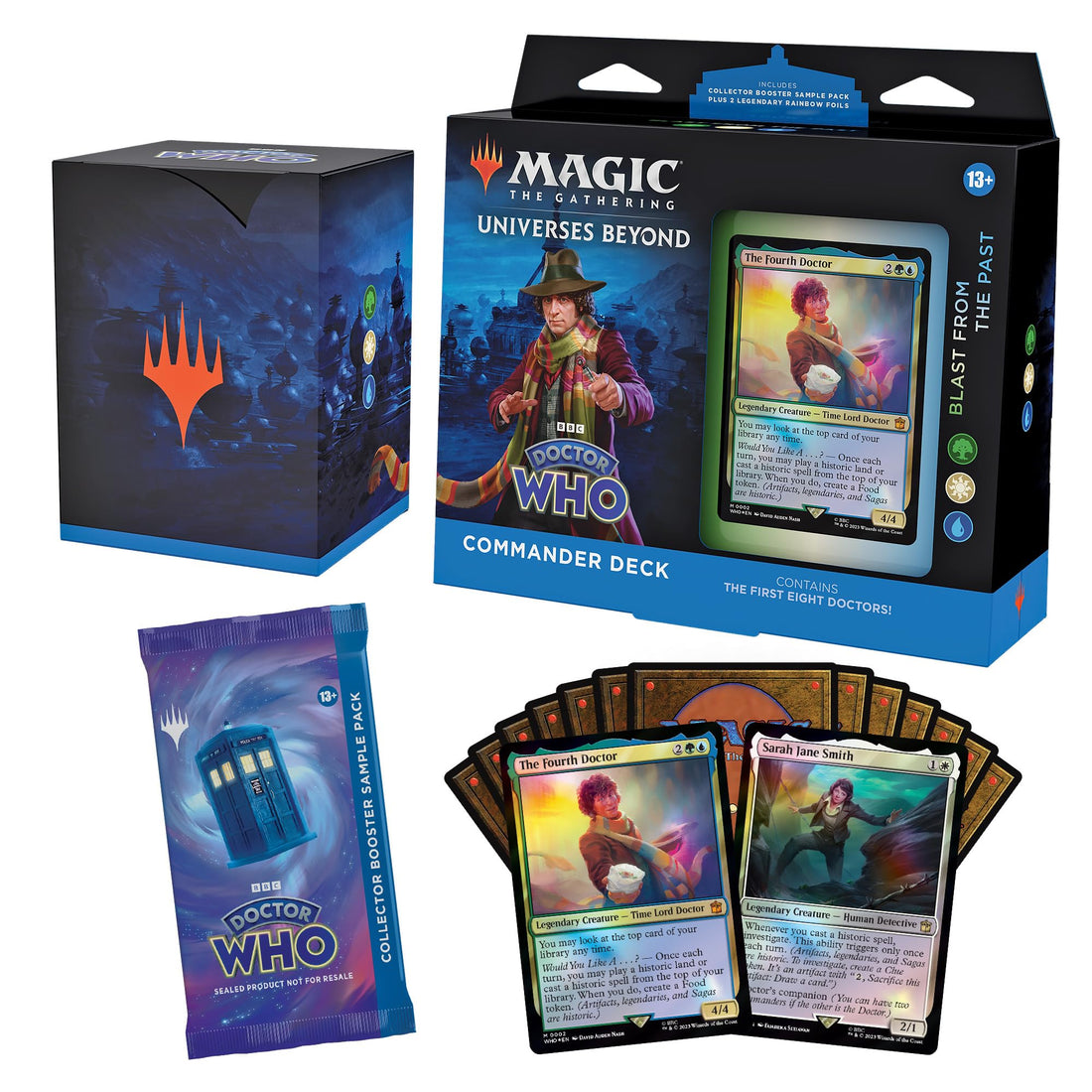 Sci-Fi Commander Card Deck Set - 100 Cards