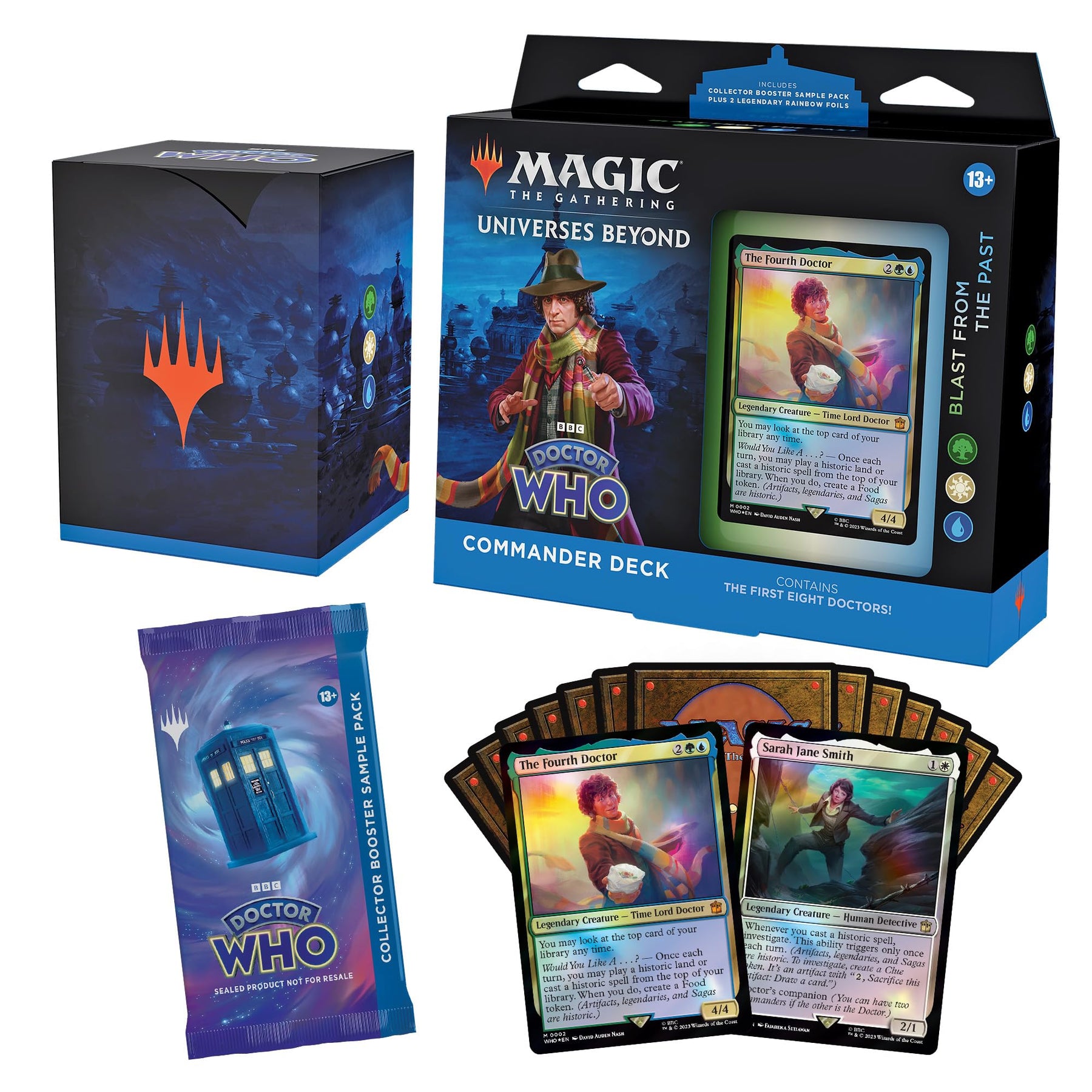 Sci-Fi Commander Card Deck Set - 100 Cards