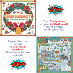 Personalized Family Board Game Set