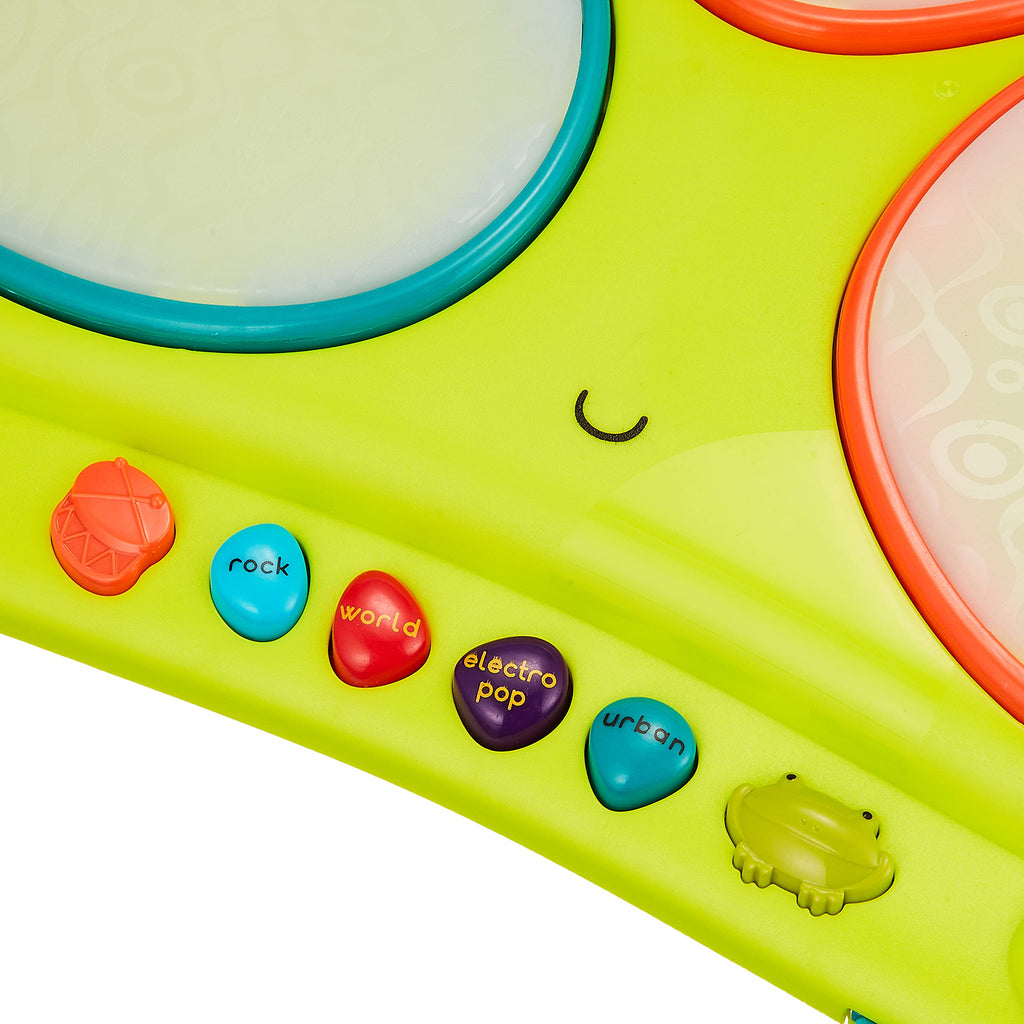Light-Up Musical Drum Set for Toddlers