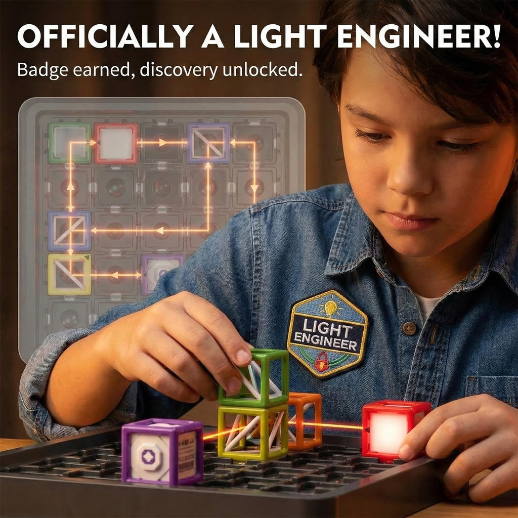 Laser Maze Logic Puzzle Game - 37 Pieces