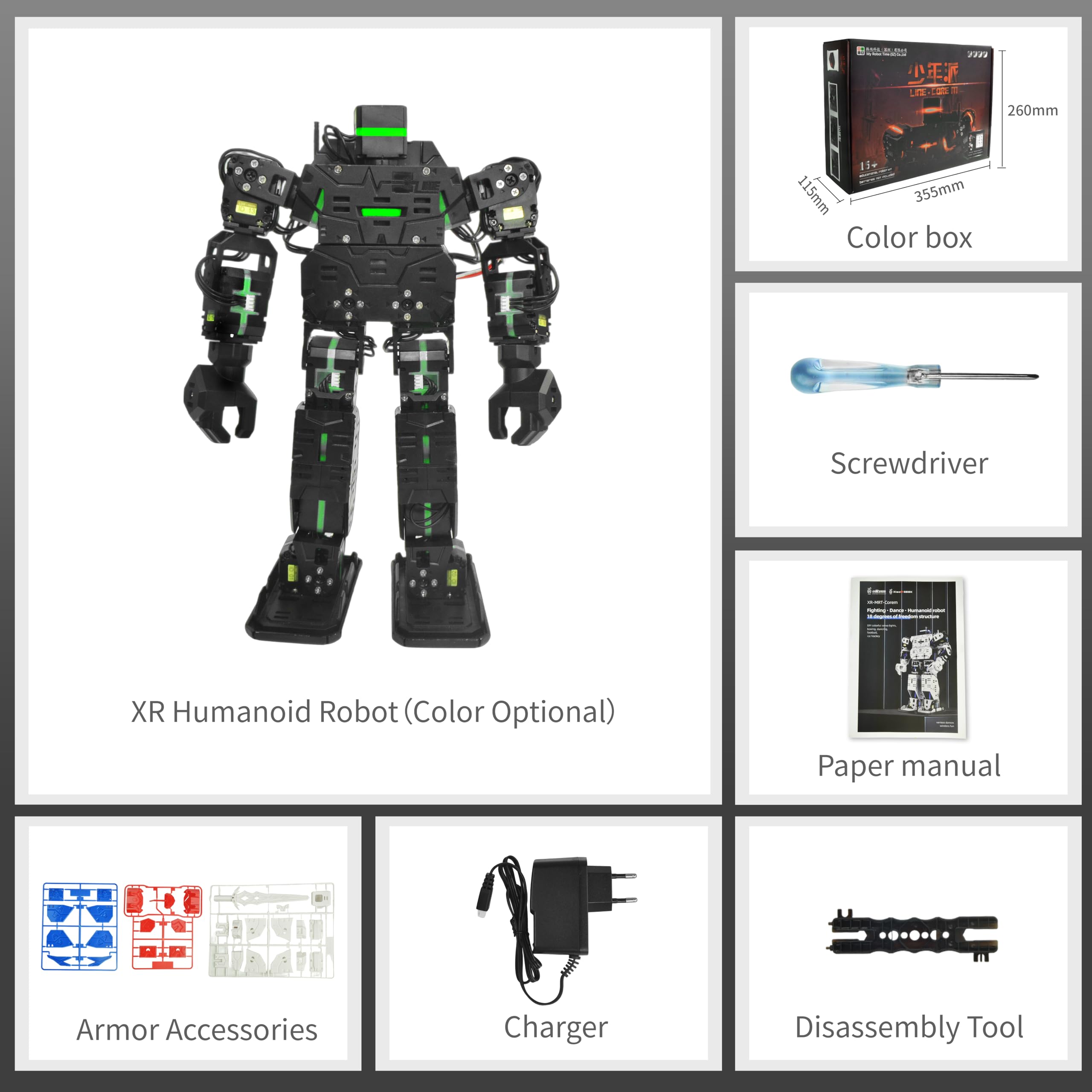 Programmable Humanoid Robot with App Control & Coding