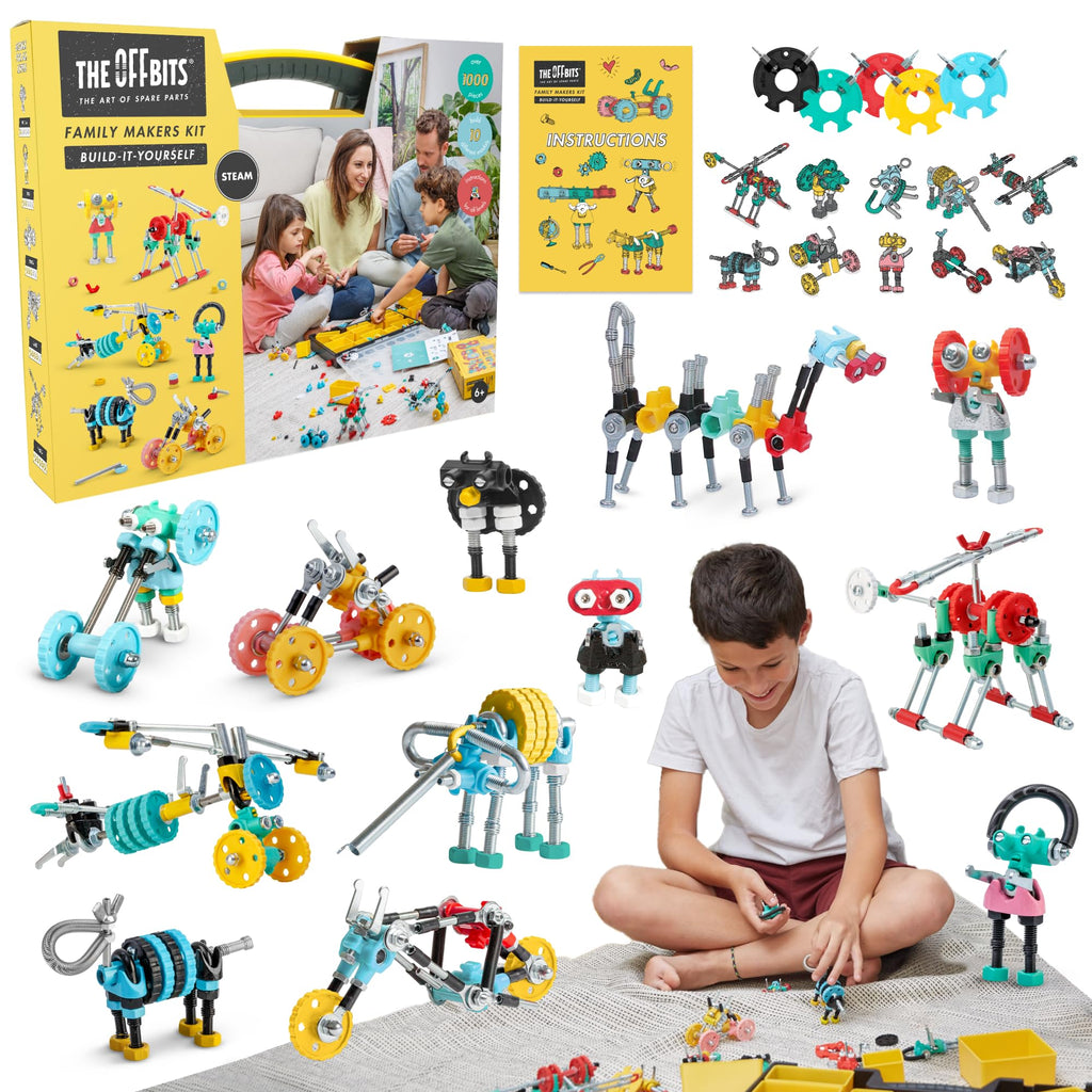 3-in-1 STEM Robot Building Kit