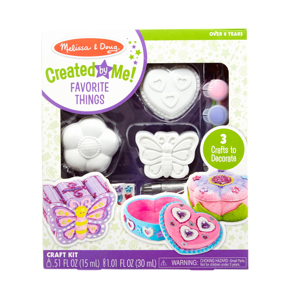 DIY Treasure Boxes & Butterfly Bank Craft Kit