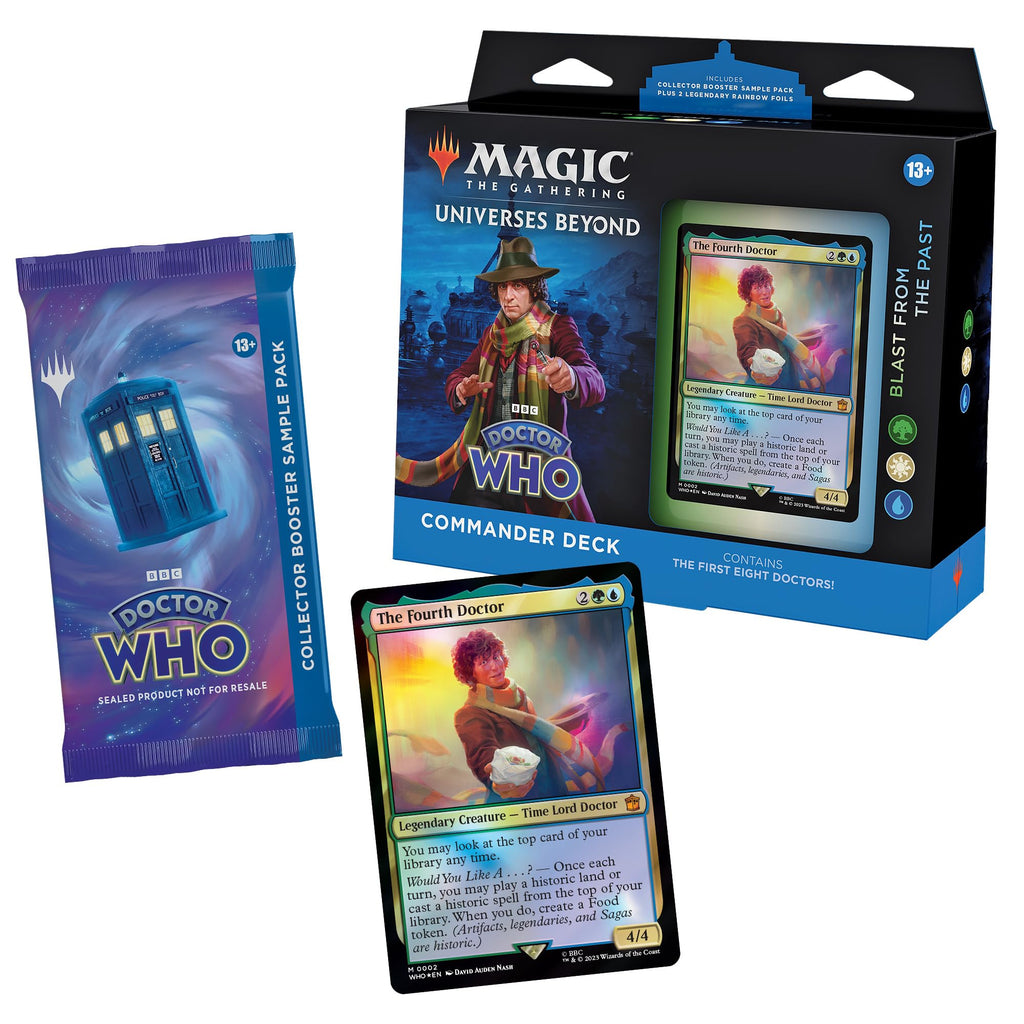 Sci-Fi Commander Card Deck Set - 100 Cards