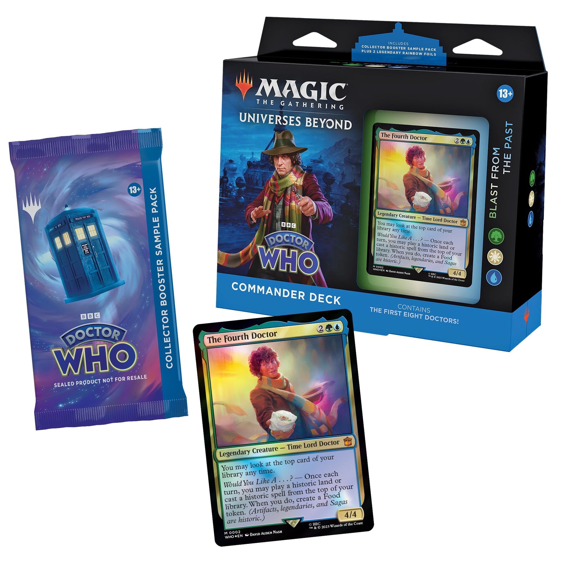 Sci-Fi Commander Card Deck Set - 100 Cards