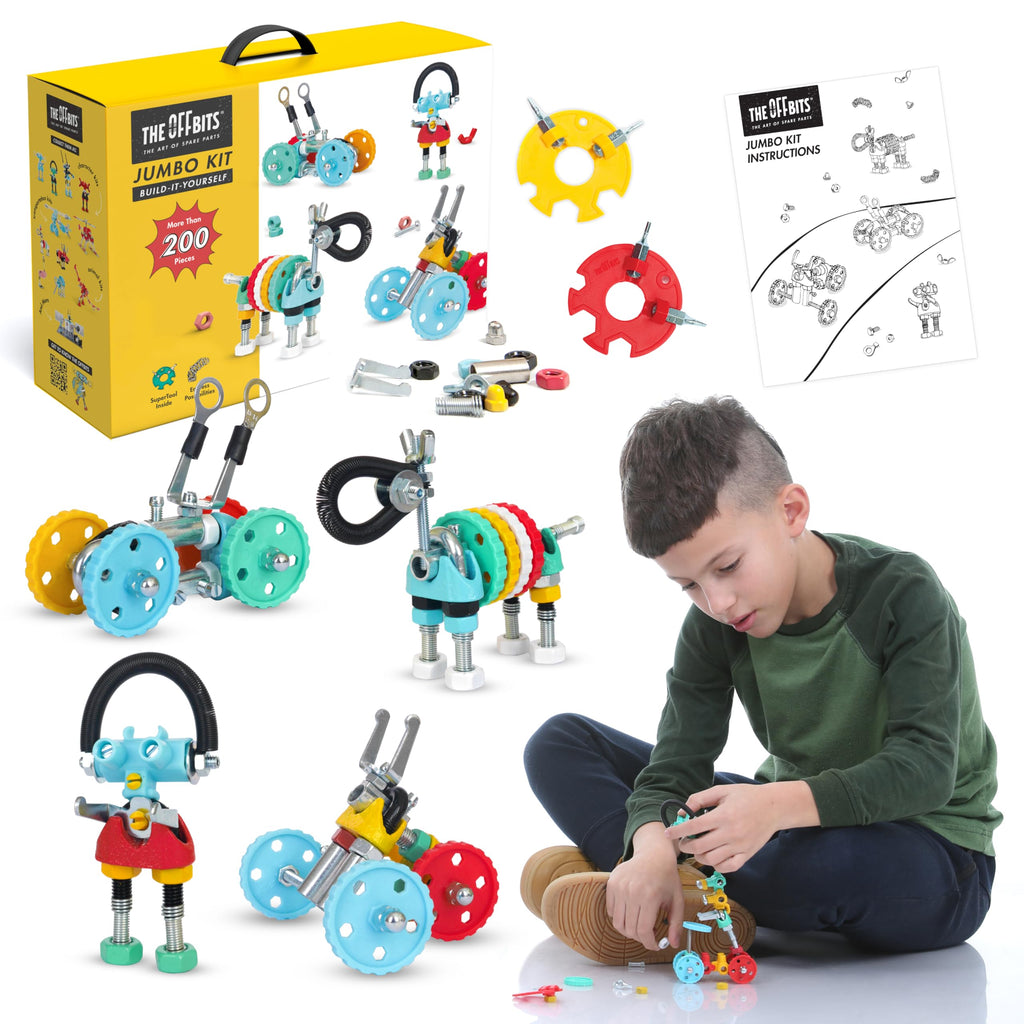 3-in-1 STEM Robot Building Kit