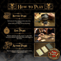 Lying Pirates Board Game