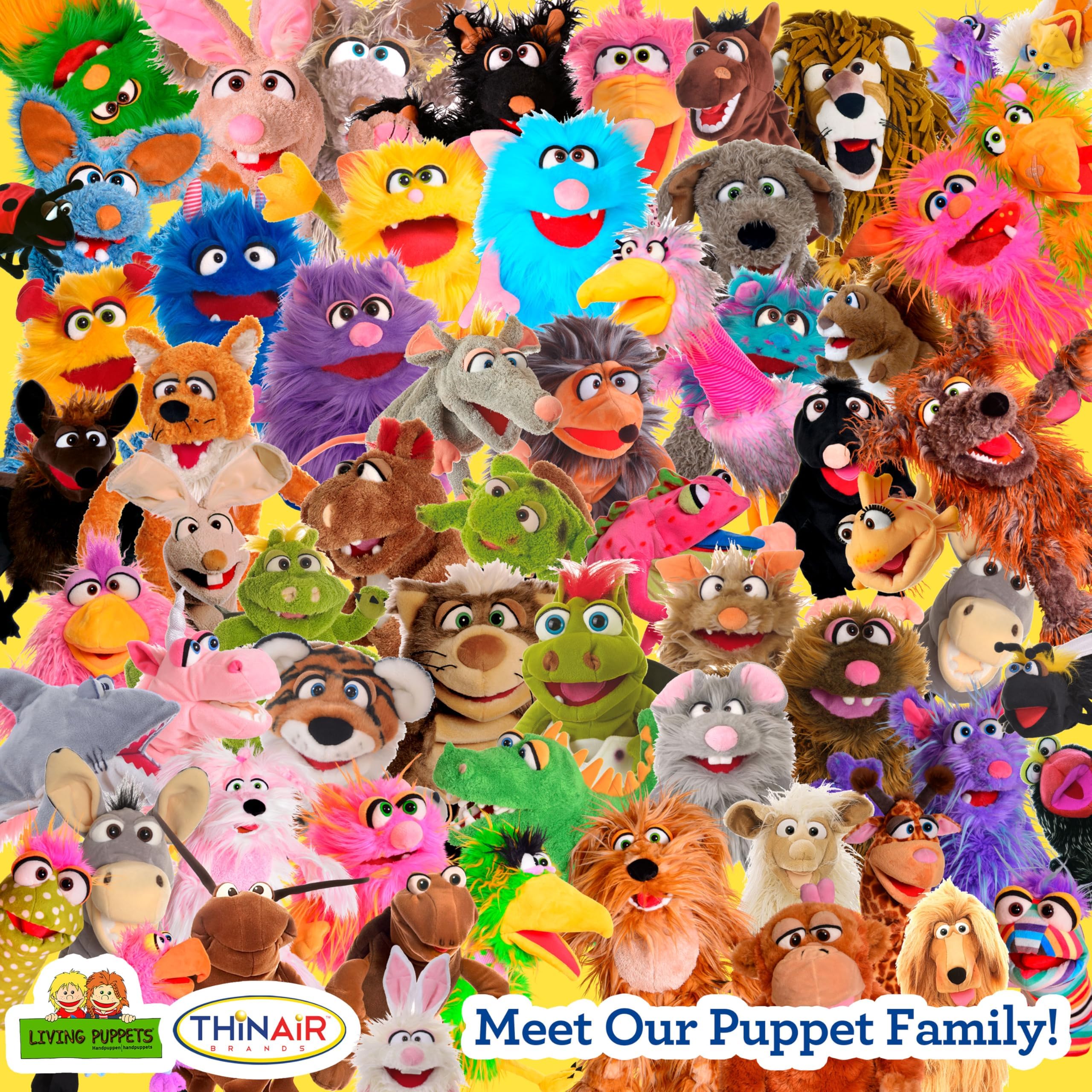Soft Hand Puppet for Kids