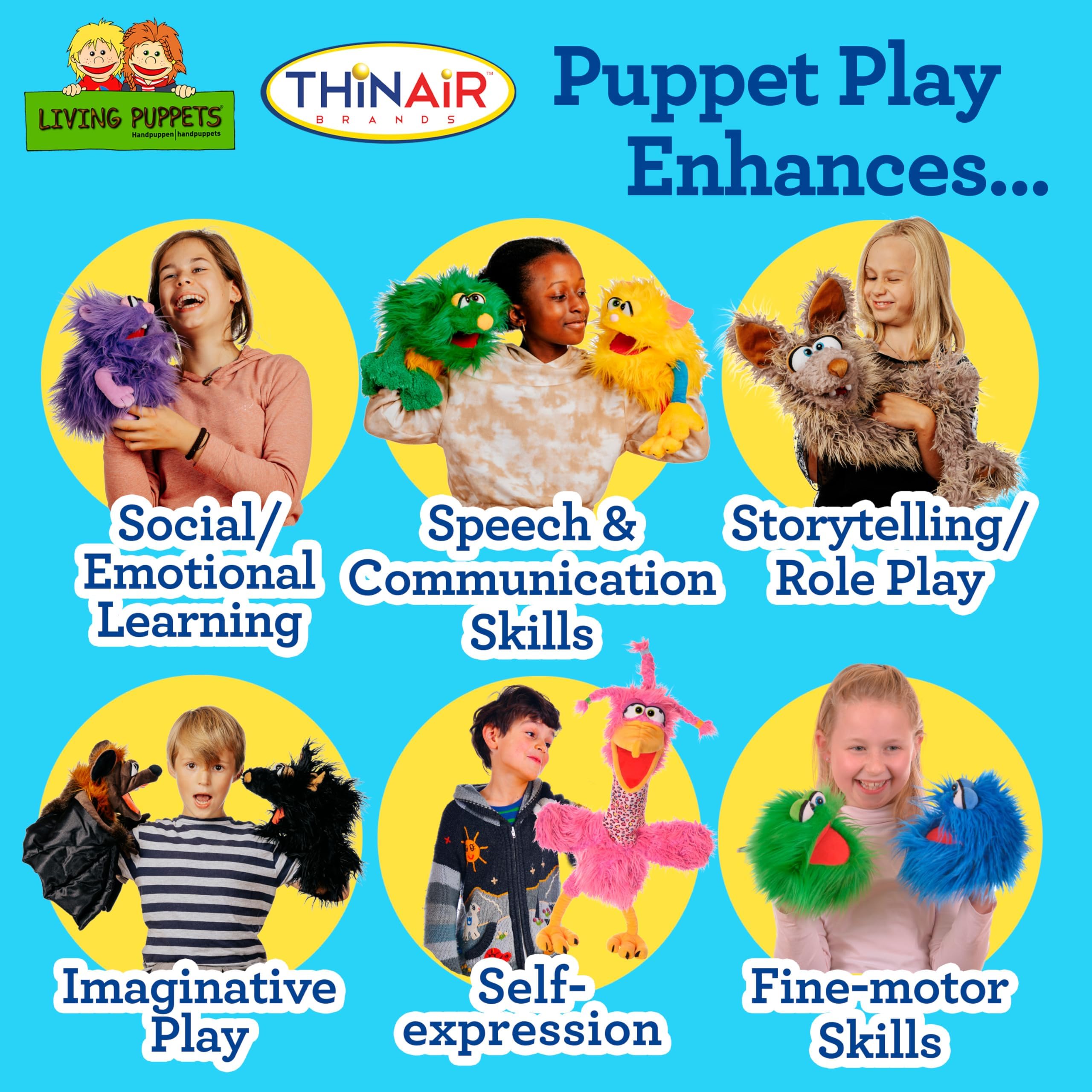 Soft Hand Puppet for Kids