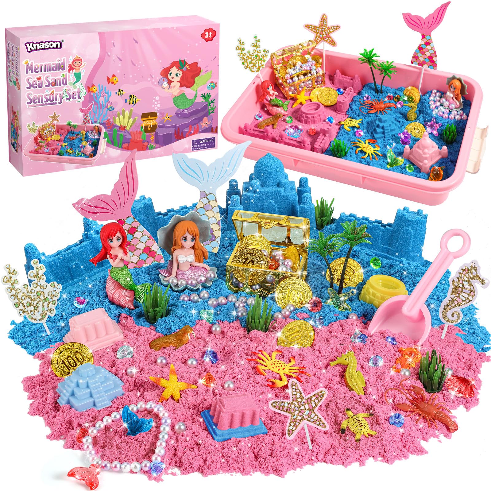 Mermaid Sensory Sand Play Kit