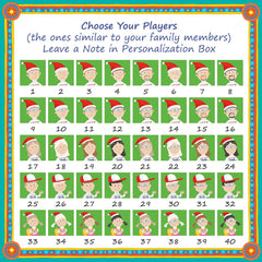 Personalized Family Board Game Set