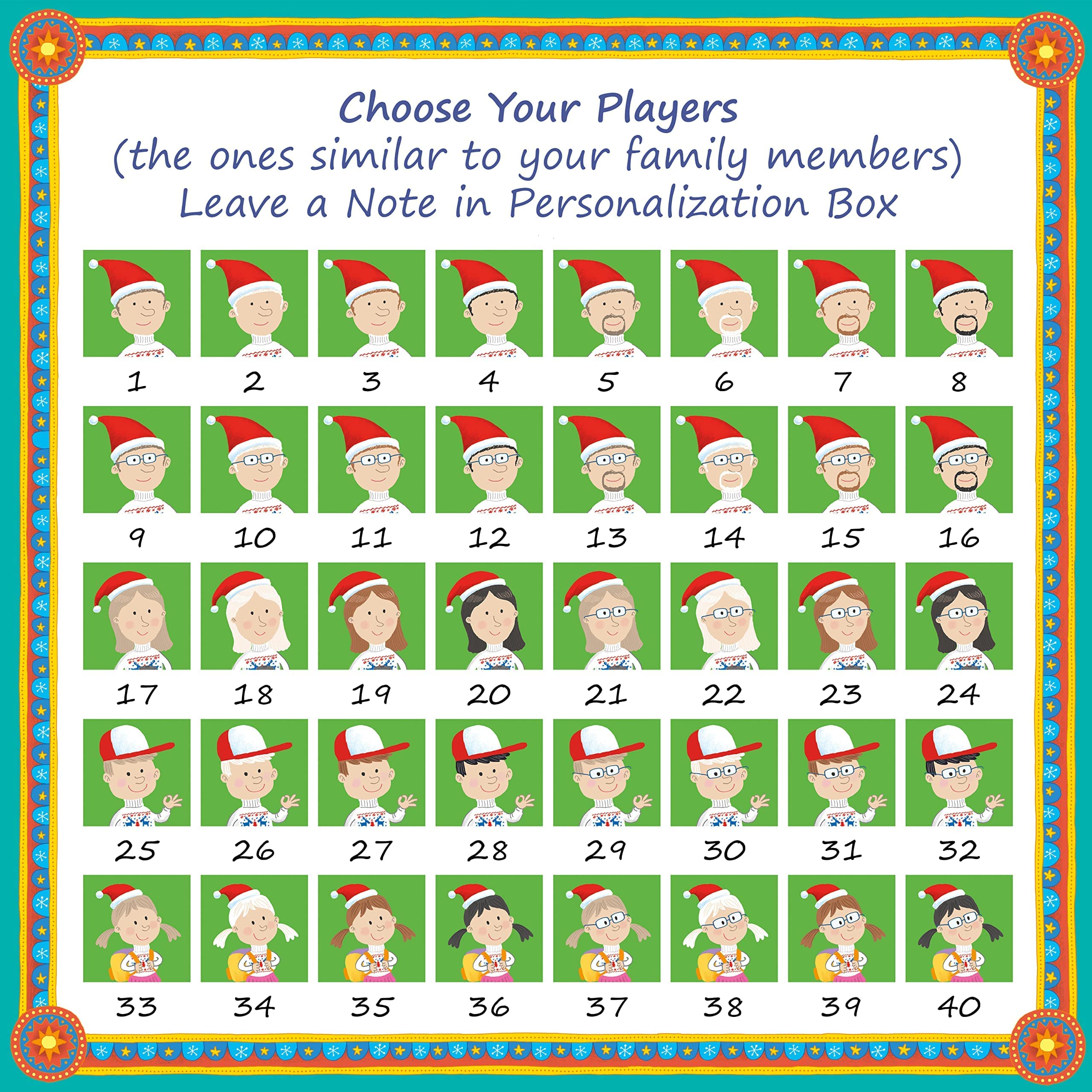Personalized Family Board Game Set